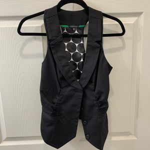 Maurices Black Vest size Small